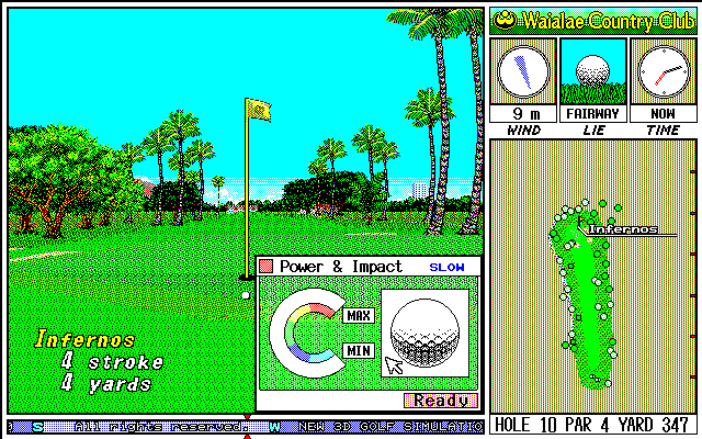 Waialae Country Club screenshot 5 for 3DO